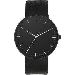 Uhrenarmband Fossil FS5516 Leder Schwarz 22mm